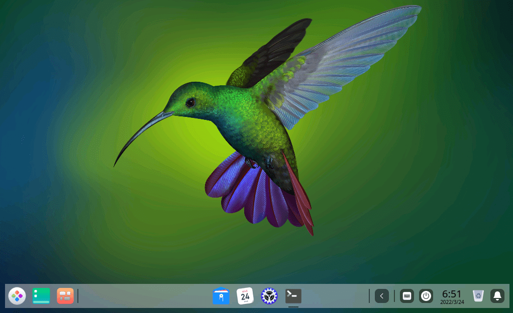 deepin desktop