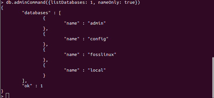 retrieve database by name